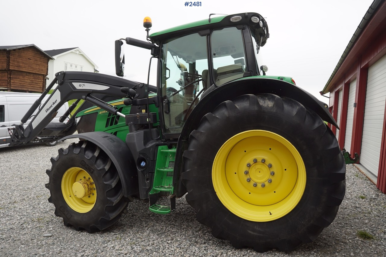 2017 John Deere 6215R w/Quicke loader and front hydraulics - Трактор: фото 5 2017 John Deere 6215R w/Quicke loader and front hydraulics - Трактор: фото 5