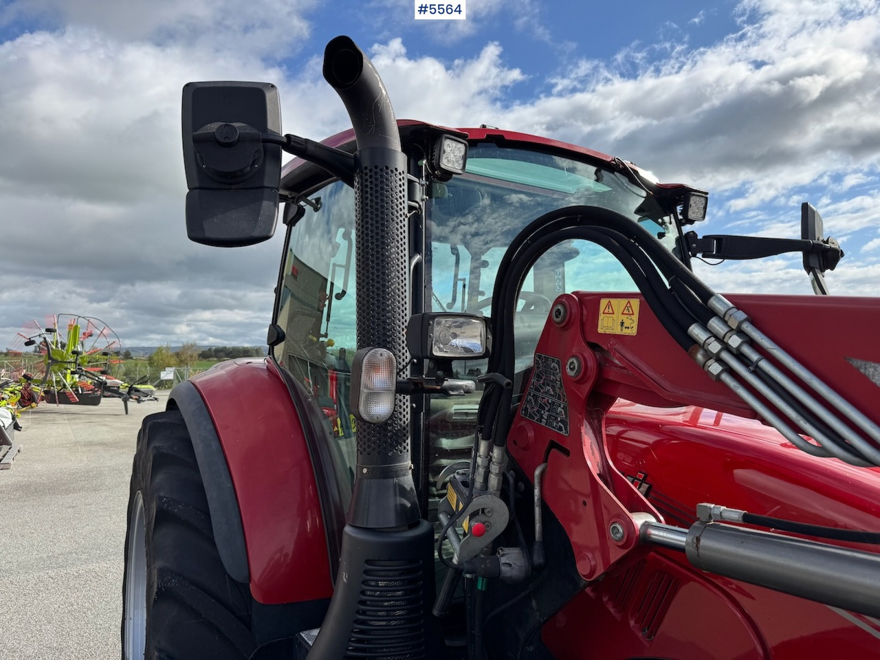 2019 Case IH Luxxum 120 m/ frontlaster. - Трактор: фото 3 2019 Case IH Luxxum 120 m/ frontlaster. - Трактор: фото 3