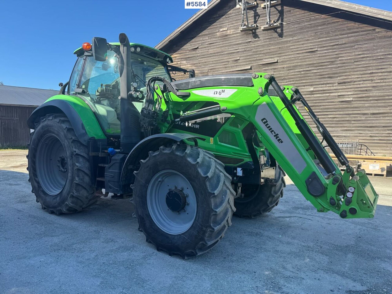 2020 Deutz-Fahr 6215 Agrotron w/ front loader & 2 sets of tires - Трактор: фото 1 2020 Deutz-Fahr 6215 Agrotron w/ front loader & 2 sets of tires - Трактор: фото 1