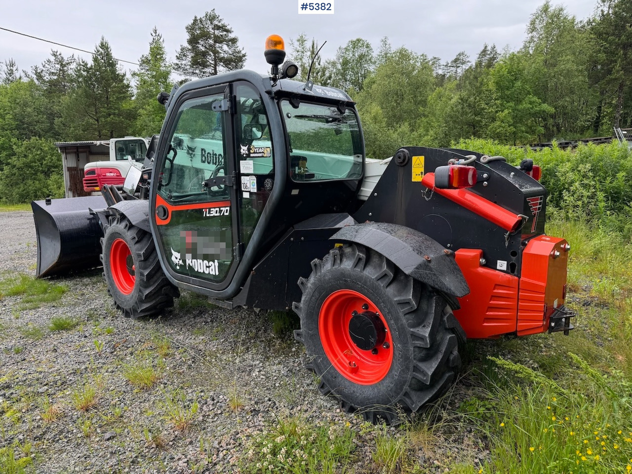 2021 Bobcat TL30.70DB m/ bucket, pallet fork and 4 chains. - Вилочный погрузчик: фото 4 2021 Bobcat TL30.70DB m/ bucket, pallet fork and 4 chains. - Вилочный погрузчик: фото 4