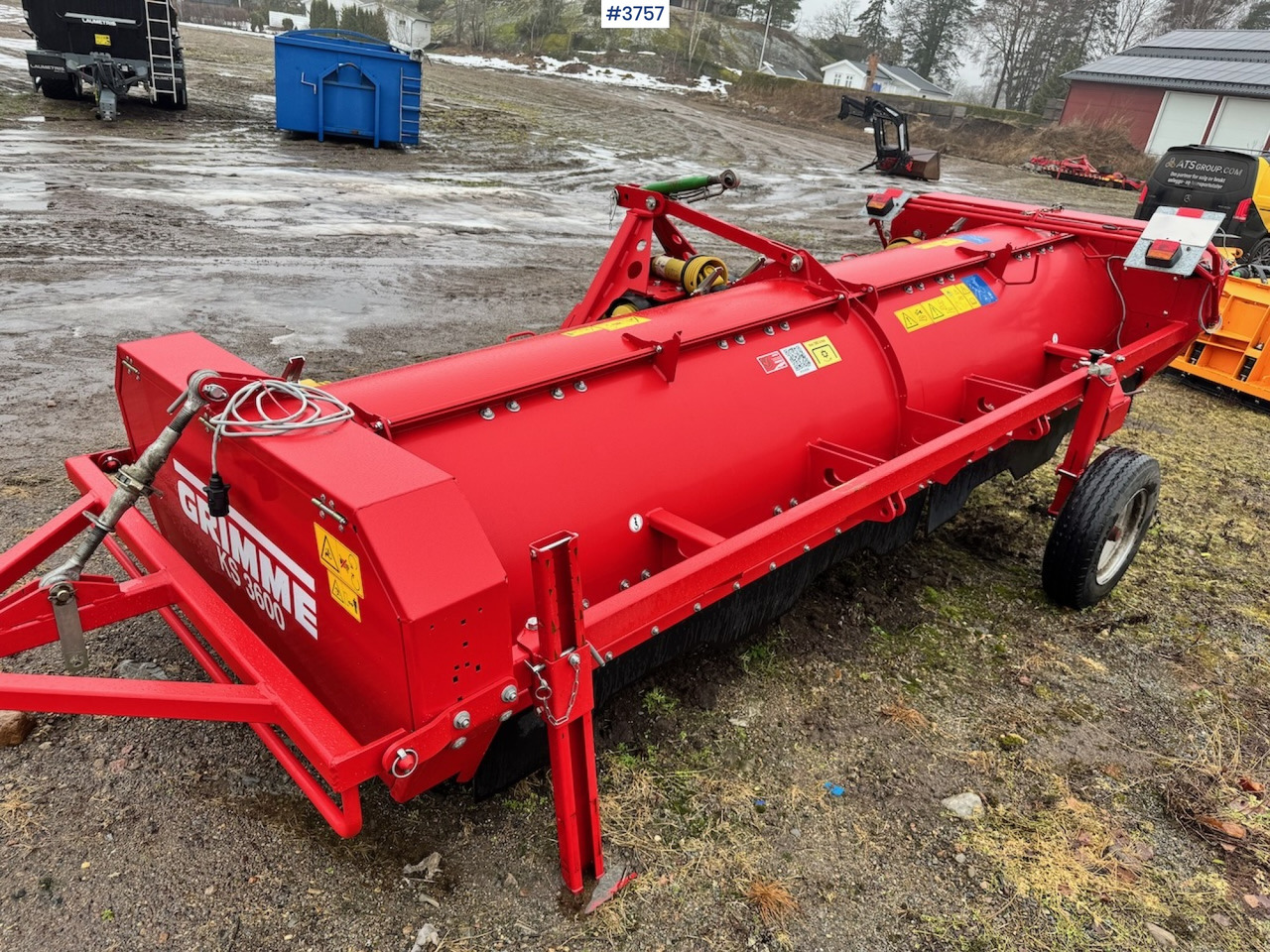 2022 Grimme KS3600 Rice crusher. - Ботвоудалитель: фото 4 2022 Grimme KS3600 Rice crusher. - Ботвоудалитель: фото 4