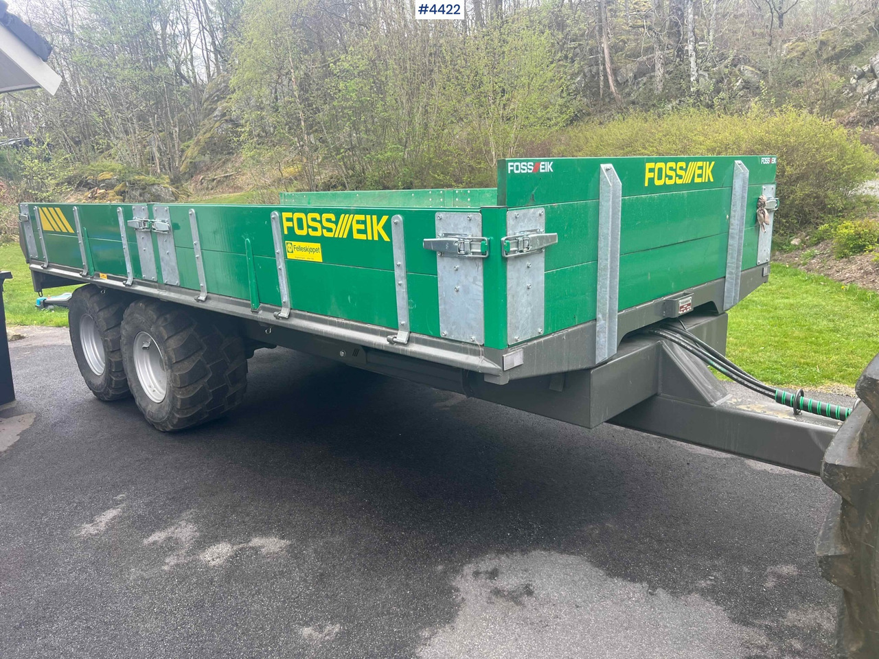 2024 Foss-Eik 2 axle Dumper trailer for tractor - Сельскохозяйственный прицеп-самосвал: фото 2 2024 Foss-Eik 2 axle Dumper trailer for tractor - Сельскохозяйственный прицеп-самосвал: фото 2