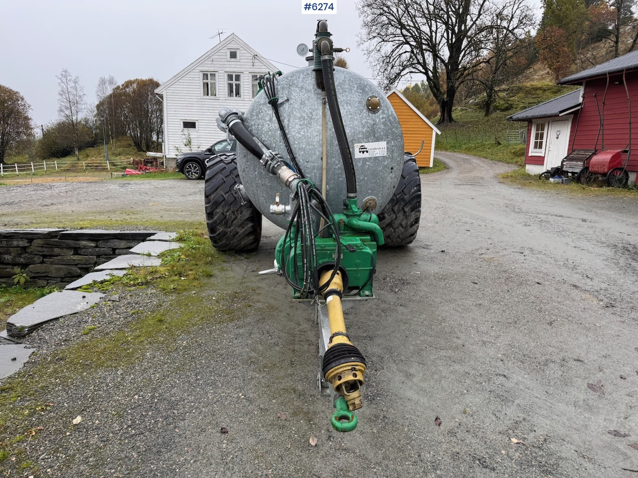 2024 Garcia C-60 6000 liter manure wagon w/ vacuum, combi and cannon. - Цистерна для жидкого навоза: фото 3 2024 Garcia C-60 6000 liter manure wagon w/ vacuum, combi and cannon. - Цистерна для жидкого навоза: фото 3