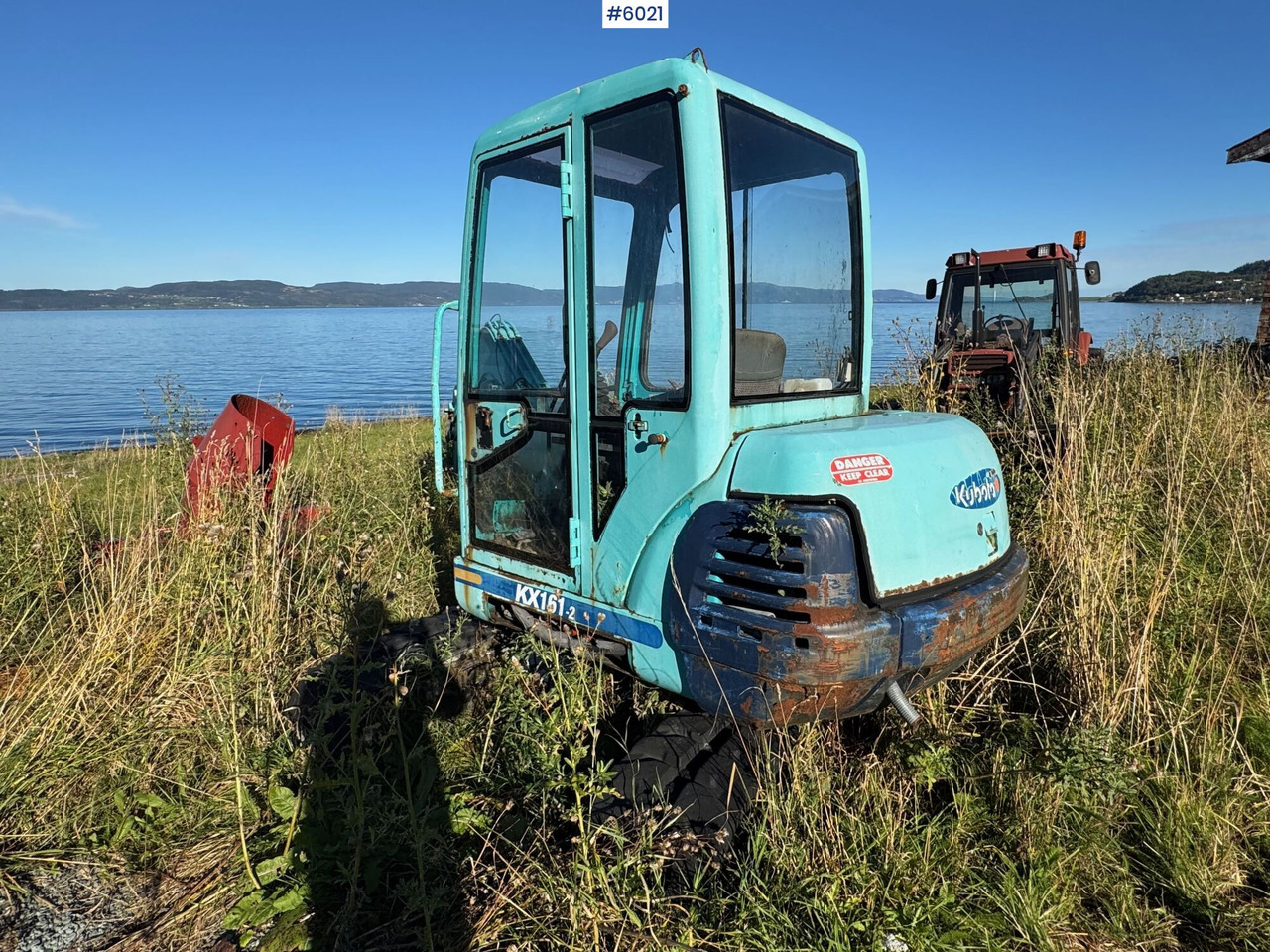 Approx.2000 Kubota KX161 w/excavator bucket and leveling bucket. Partially repaired object. - Трактор: фото 5 Approx.2000 Kubota KX161 w/excavator bucket and leveling bucket. Partially repaired object. - Трактор: фото 5
