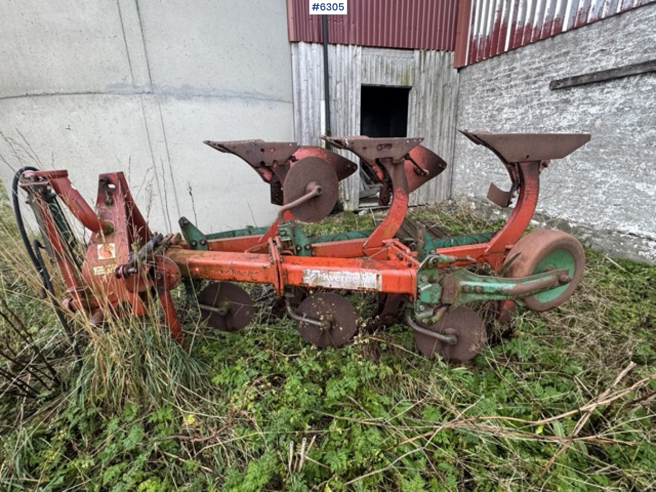Kverneland 3-furrow reversible plough - Техника для обработки почвы: фото 4 Kverneland 3-furrow reversible plough - Техника для обработки почвы: фото 4