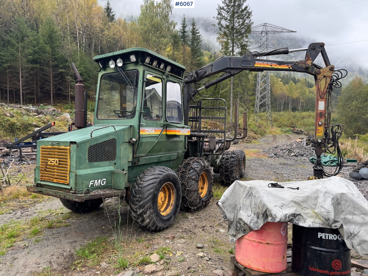 Øsa 250 FMG Load carrier. - Форвардер: фото 2 Øsa 250 FMG Load carrier. - Форвардер: фото 2