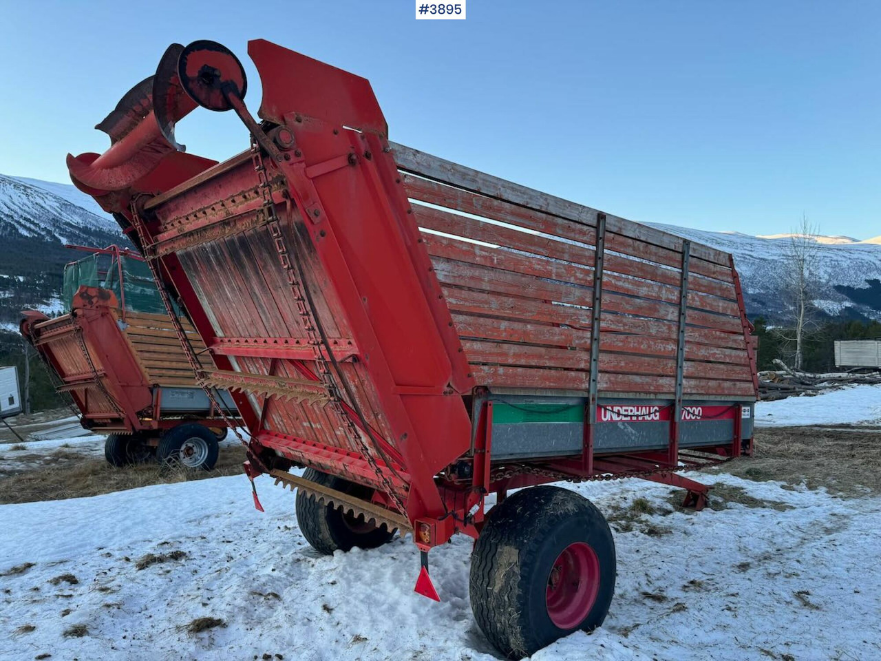 Техника для сенозаготовки Underhaug 7000 unloader wagon: фото 7 Техника для сенозаготовки Underhaug 7000 unloader wagon: фото 7