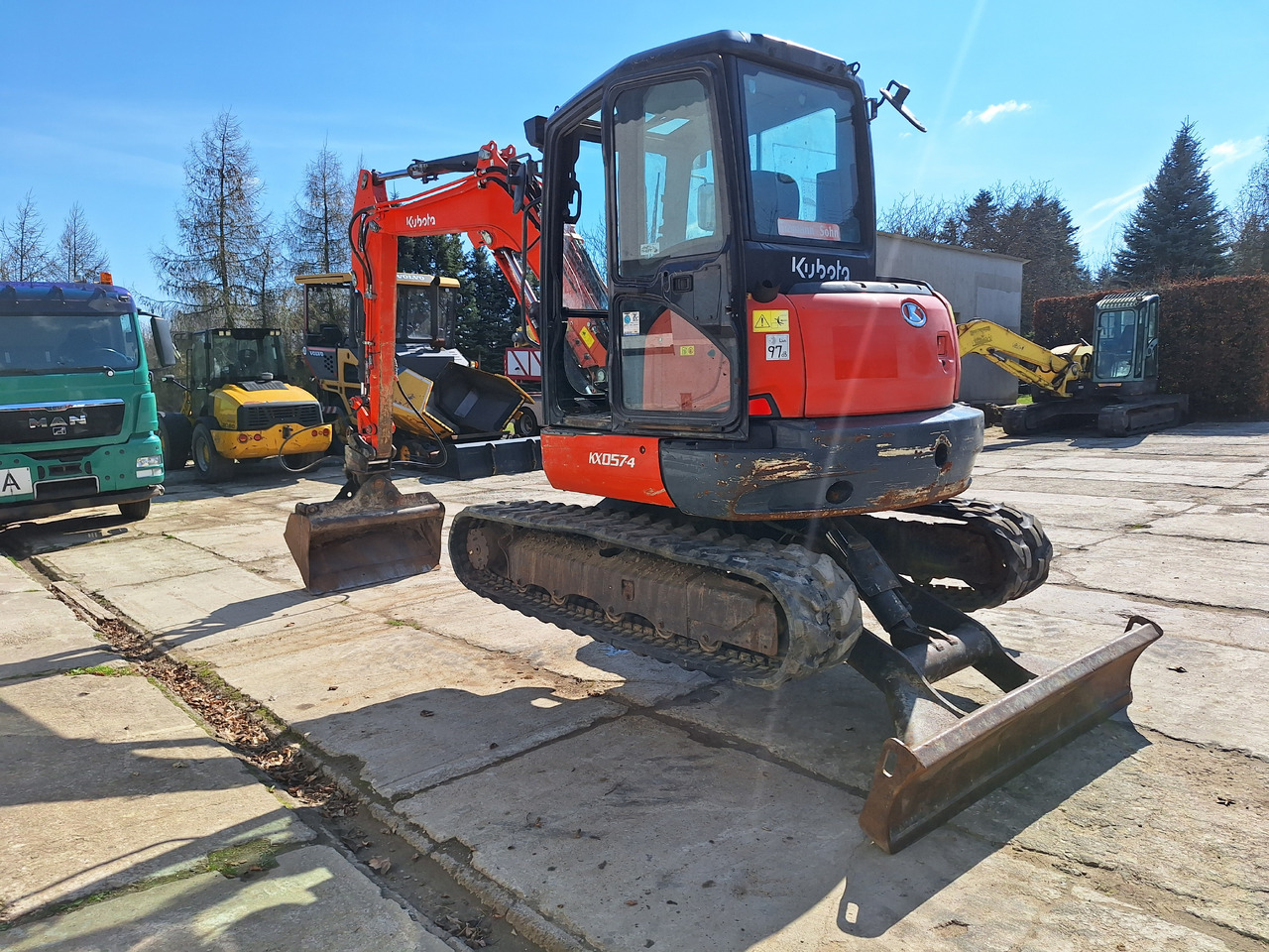 KUBOTA KX057-4 - Мини-экскаватор: фото 5 KUBOTA KX057-4 - Мини-экскаватор: фото 5