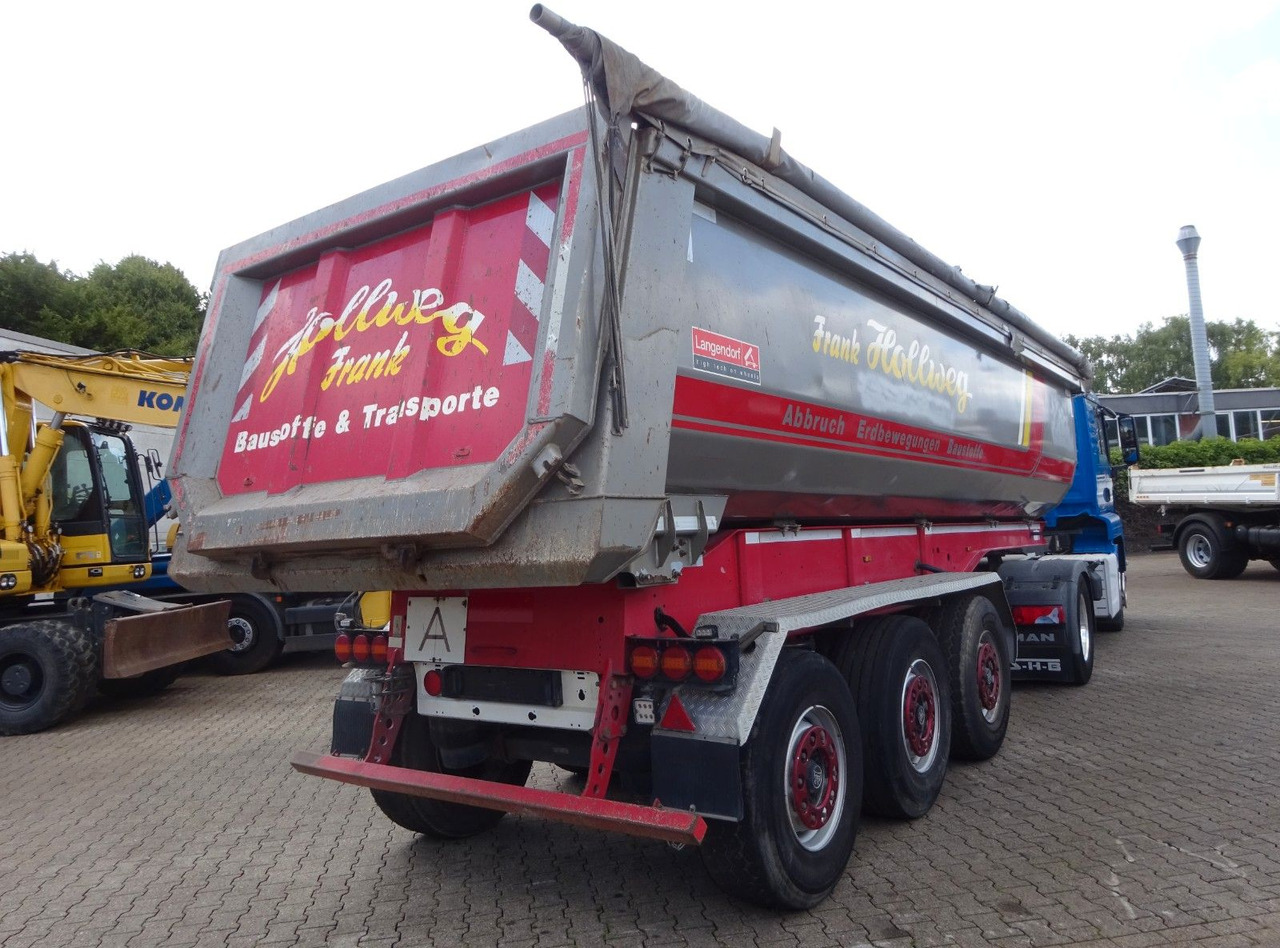 Langendorf Kippauflieger mit 3 Achsen Stahl - Самосвальный полуприцеп: фото 4 Langendorf Kippauflieger mit 3 Achsen Stahl - Самосвальный полуприцеп: фото 4