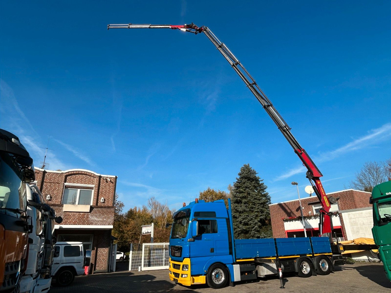 MAN 26.440 TGX Pritsche + PK 34002 + JIB Seilwinde - Автоманипулятор: фото 1 MAN 26.440 TGX Pritsche + PK 34002 + JIB Seilwinde - Автоманипулятор: фото 1