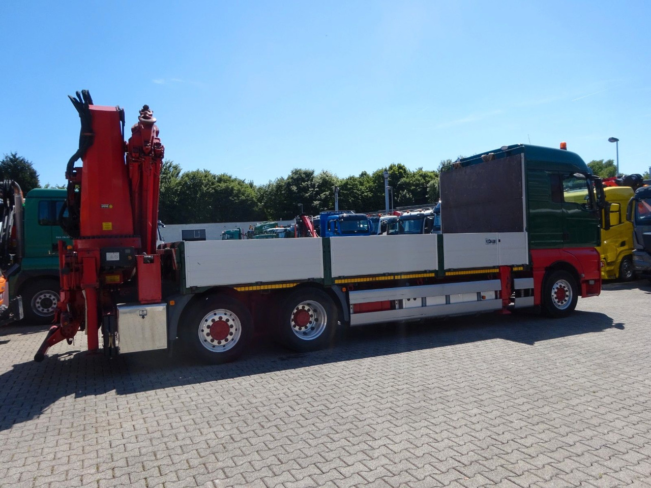Автоманипулятор MAN 26.480 TGX + MKG HLK531 Kran +Lift-Lenkachse: фото 13
