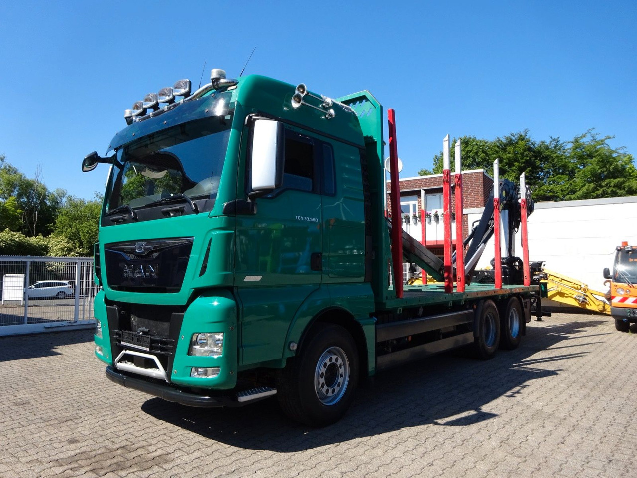 MAN 33.560 TGX mit TAJFUN L150Z Holzladekran 6x4 - Лесовоз, Автоманипулятор: фото 2 MAN 33.560 TGX mit TAJFUN L150Z Holzladekran 6x4 - Лесовоз, Автоманипулятор: фото 2