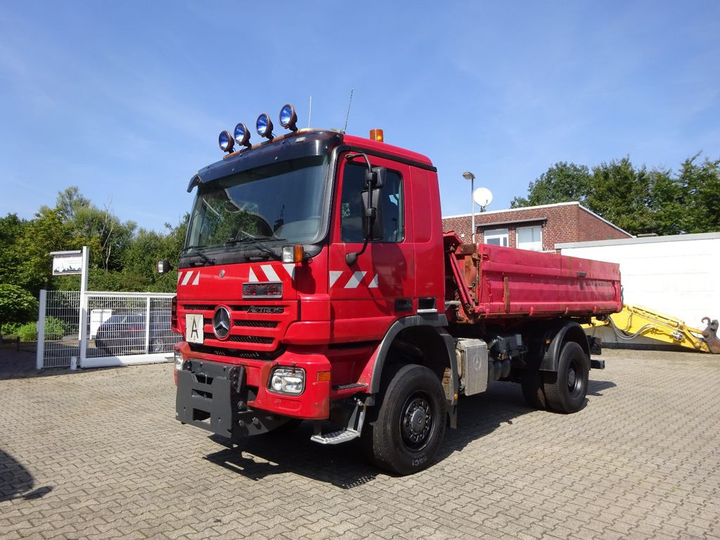 Mercedes-Benz 1832 Actros MEILLER 3Skipper4x4 mit Schneeplatte - Самосвал: фото 1 Mercedes-Benz 1832 Actros MEILLER 3Skipper4x4 mit Schneeplatte - Самосвал: фото 1