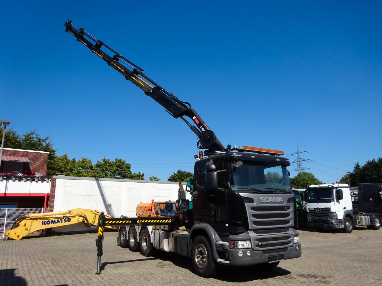 Scania R490 Abroller + HIAB 302E-6 Bj.2021 !Kran TRIDEM Scania R490 Abroller + HIAB 302E-6 Bj.2021 !Kran TRIDEM - Крюковой мультилифт, Автоманипулятор: фото 1 Scania R490 Abroller + HIAB 302E-6 Bj.2021 !Kran TRIDEM Scania R490 Abroller + HIAB 302E-6 Bj.2021 !Kran TRIDEM - Крюковой мультилифт, Автоманипулятор: фото 1