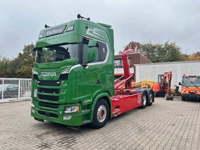 Scania S580 V8 MEILLER Abroller  mit Lift+Lenkachse 6x2 - Крюковой мультилифт: фото 4 Scania S580 V8 MEILLER Abroller  mit Lift+Lenkachse 6x2 - Крюковой мультилифт: фото 4