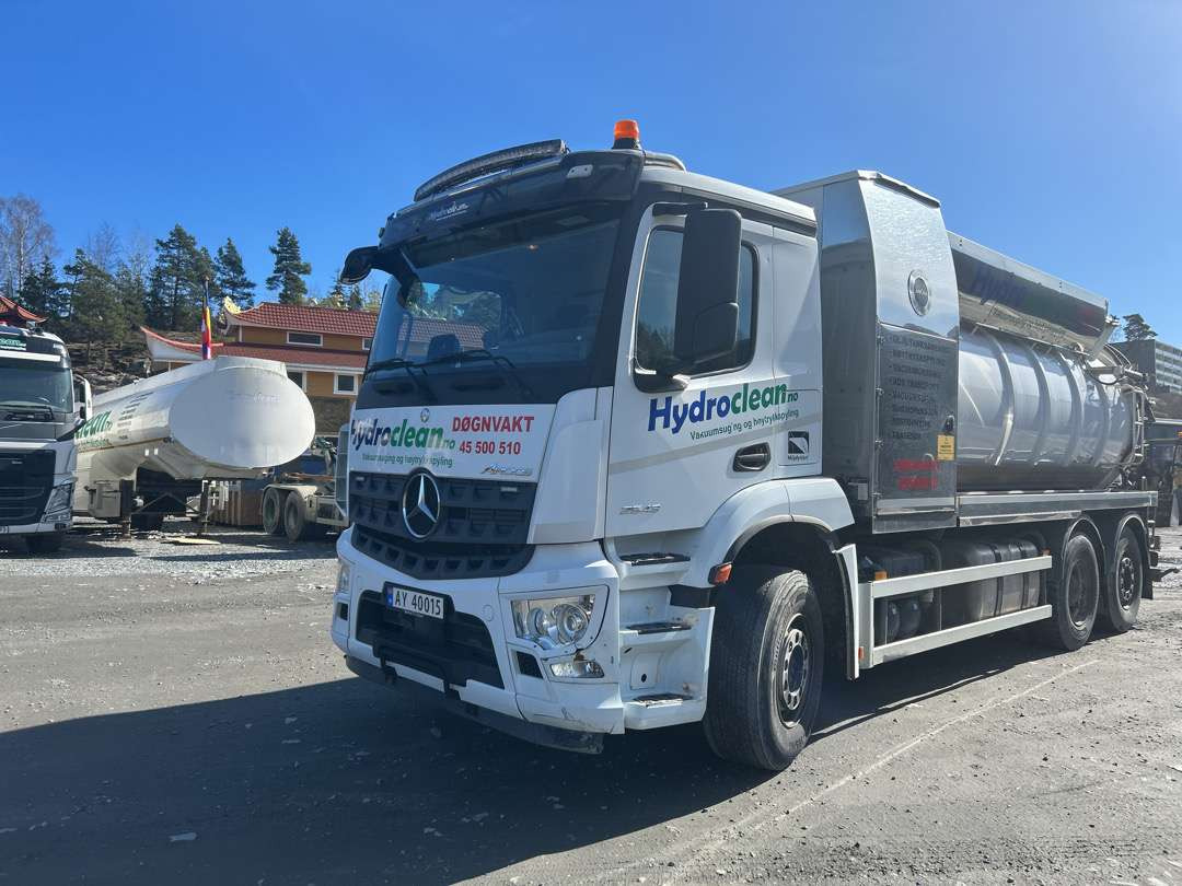 2019 Kombibil MERCEDES-BENZ AROCS 2543 KDIR EU-godkjent Euroklasse 6T - Ассенизатор: фото 1 2019 Kombibil MERCEDES-BENZ AROCS 2543 KDIR EU-godkjent Euroklasse 6T - Ассенизатор: фото 1