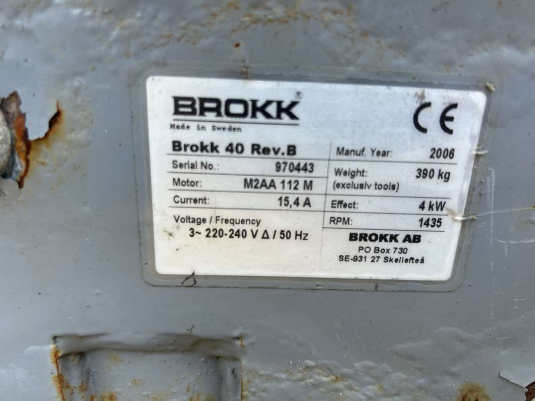 Строительная техника 2006 elektrisk drevet rivningsrobot Fra Brokk 40: фото 5