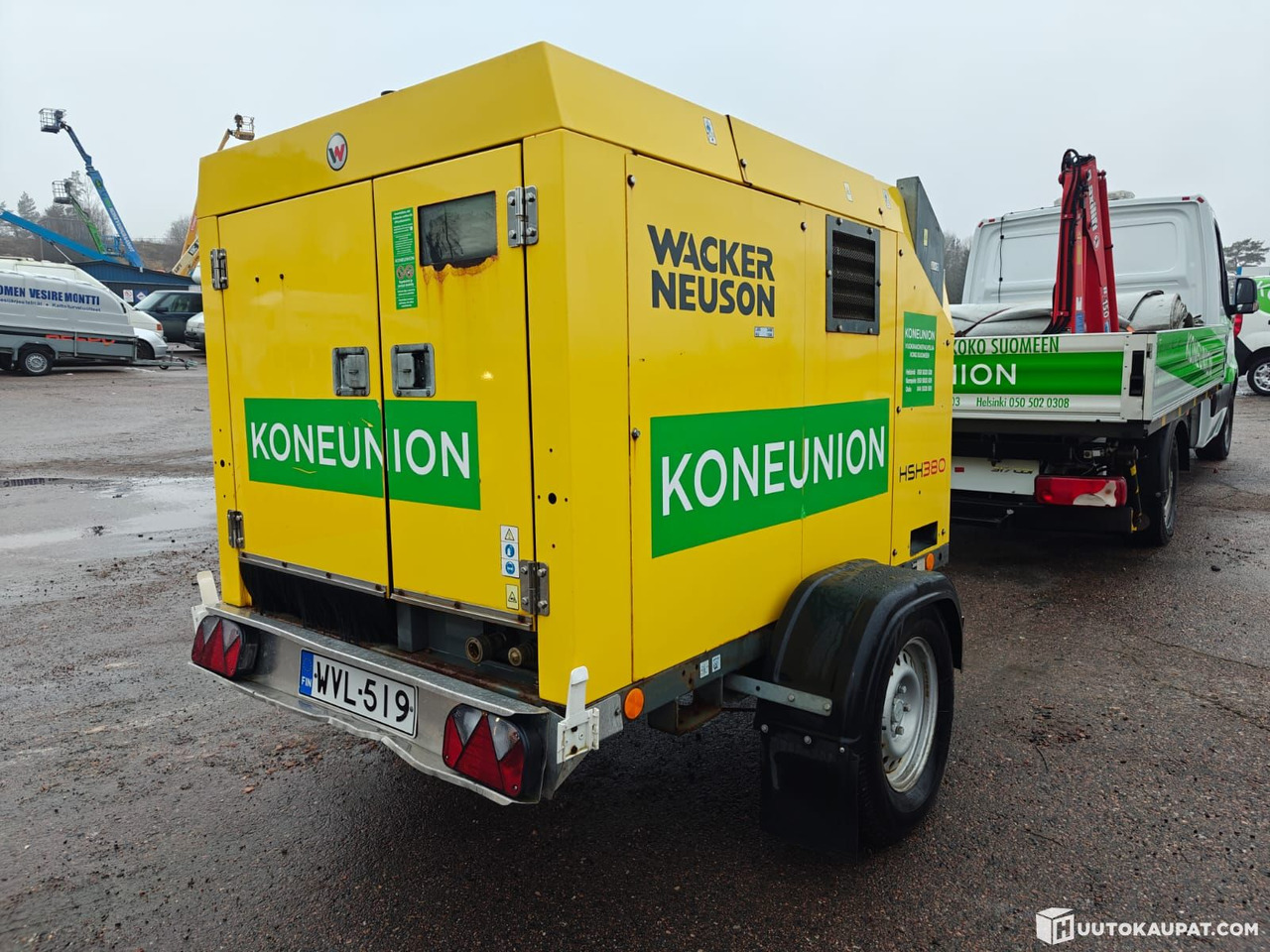 Frost-thawing trailer Wacker Neuson HSH 380, 2018, 4,611 h, Espoo - Строительное оборудование, Прицеп: фото 4 Frost-thawing trailer Wacker Neuson HSH 380, 2018, 4,611 h, Espoo - Строительное оборудование, Прицеп: фото 4