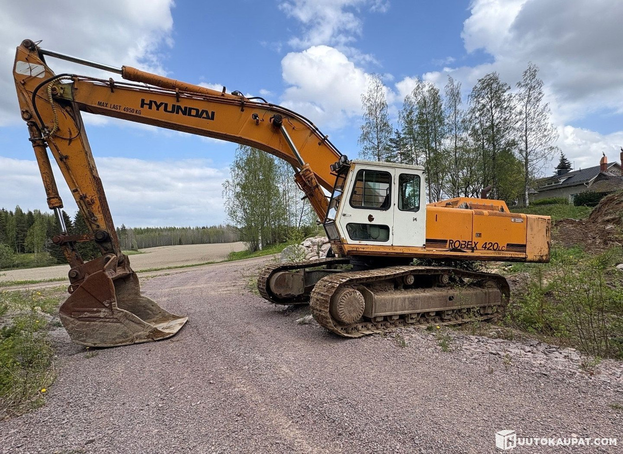 Hyundai Robex 420 LC, tracked excavator, 1995, Mäntsälä - Гусеничный экскаватор: фото 1 Hyundai Robex 420 LC, tracked excavator, 1995, Mäntsälä - Гусеничный экскаватор: фото 1