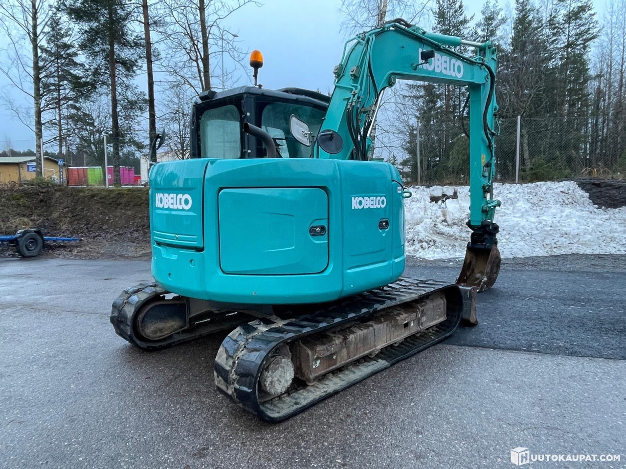 Kobelco SK75SR-3E, 8-tonne excavator with mono boom, 2014, Ylöjärvi - Мини-экскаватор: фото 5 Kobelco SK75SR-3E, 8-tonne excavator with mono boom, 2014, Ylöjärvi - Мини-экскаватор: фото 5