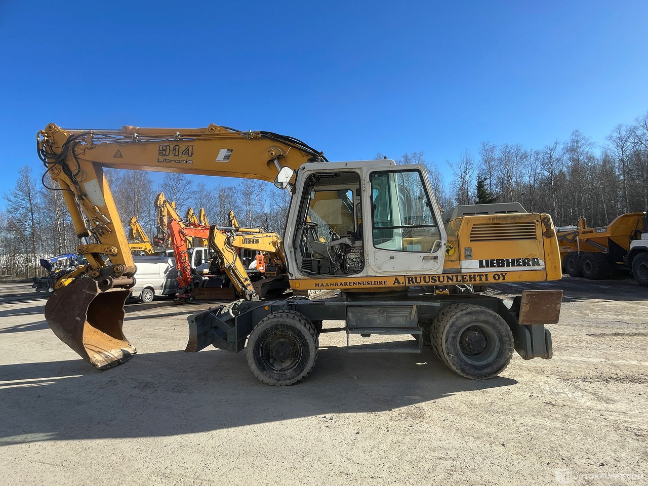 Liebherr A 914, 1998 Kaivinkone, Tuusula - Колёсный экскаватор: фото 1 Liebherr A 914, 1998 Kaivinkone, Tuusula - Колёсный экскаватор: фото 1