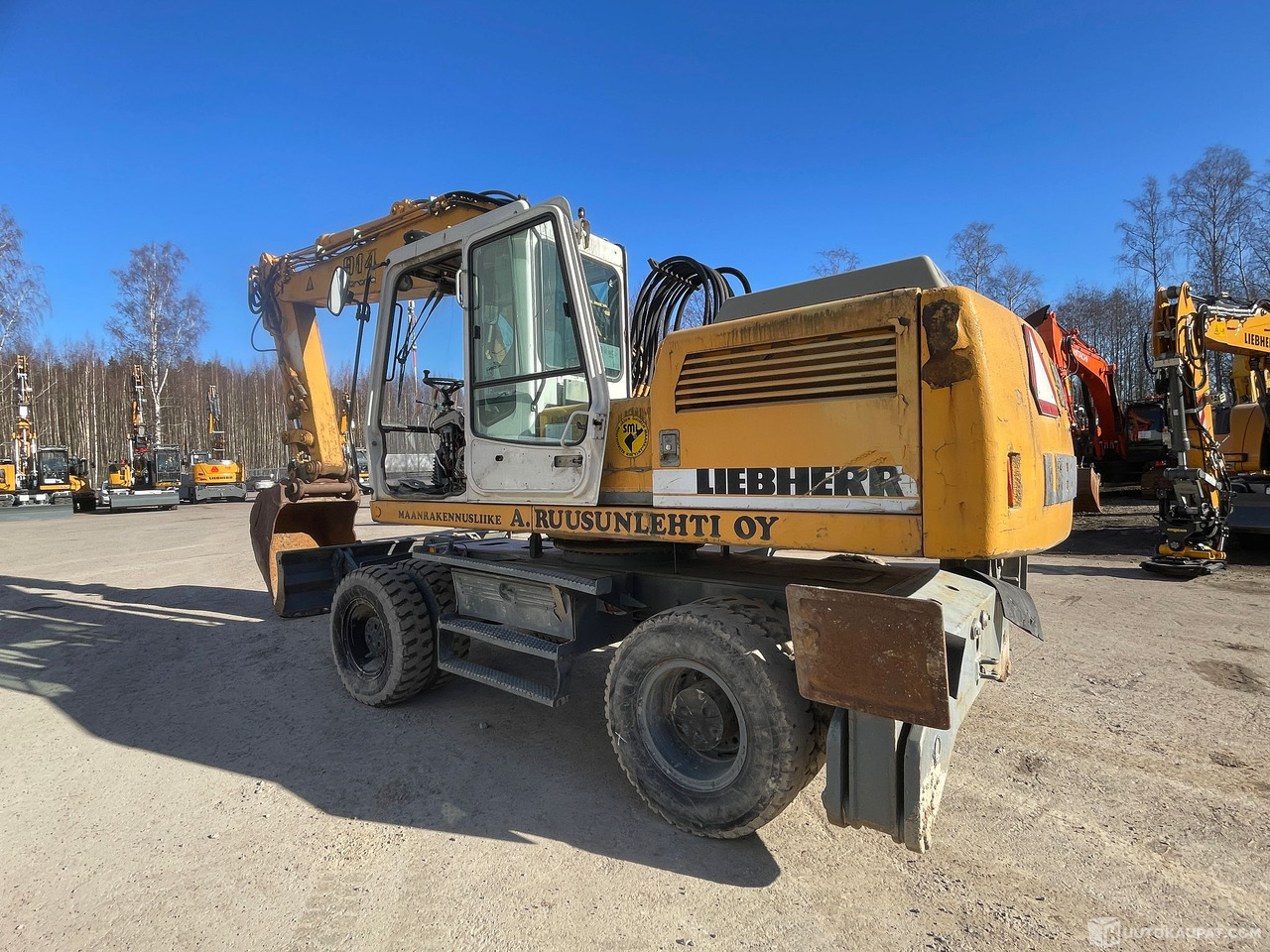 Liebherr A 914, 1998 Kaivinkone, Tuusula - Колёсный экскаватор: фото 3 Liebherr A 914, 1998 Kaivinkone, Tuusula - Колёсный экскаватор: фото 3
