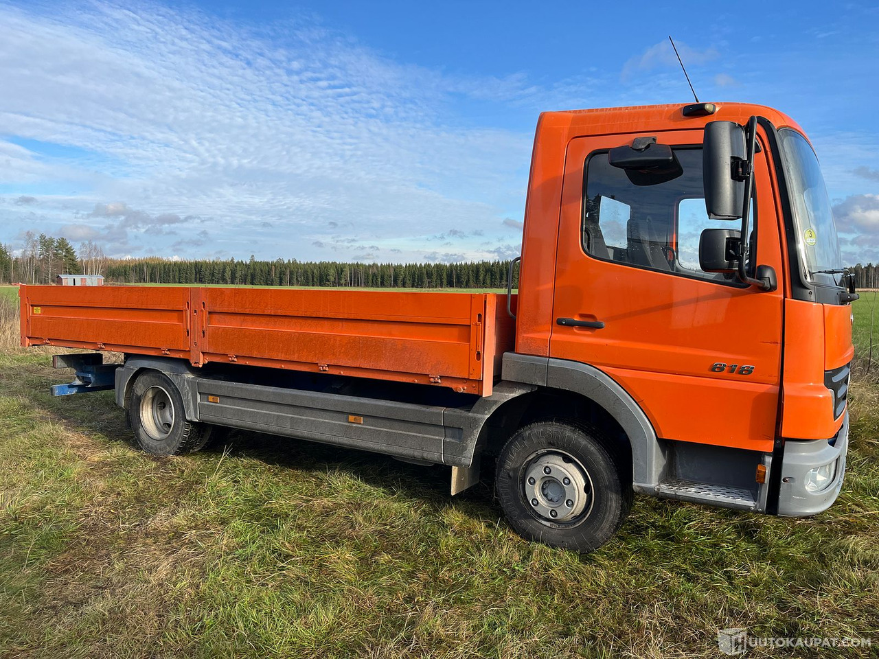 Mercedes-Benz Atego avolavakuorma-auto, 2006, Sysmä - Грузовик бортовой/ Платформа: фото 1 Mercedes-Benz Atego avolavakuorma-auto, 2006, Sysmä - Грузовик бортовой/ Платформа: фото 1