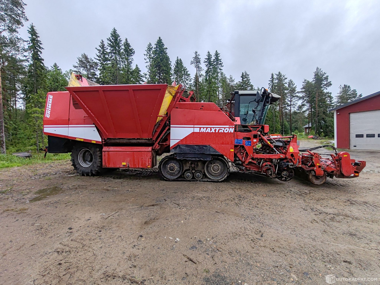Grimme Maxtron 620 juurikkaannostokone, 2008, 6150H, Kristiinankaupunki - Сельскохозяйственная техника: фото 3 Grimme Maxtron 620 juurikkaannostokone, 2008, 6150H, Kristiinankaupunki - Сельскохозяйственная техника: фото 3