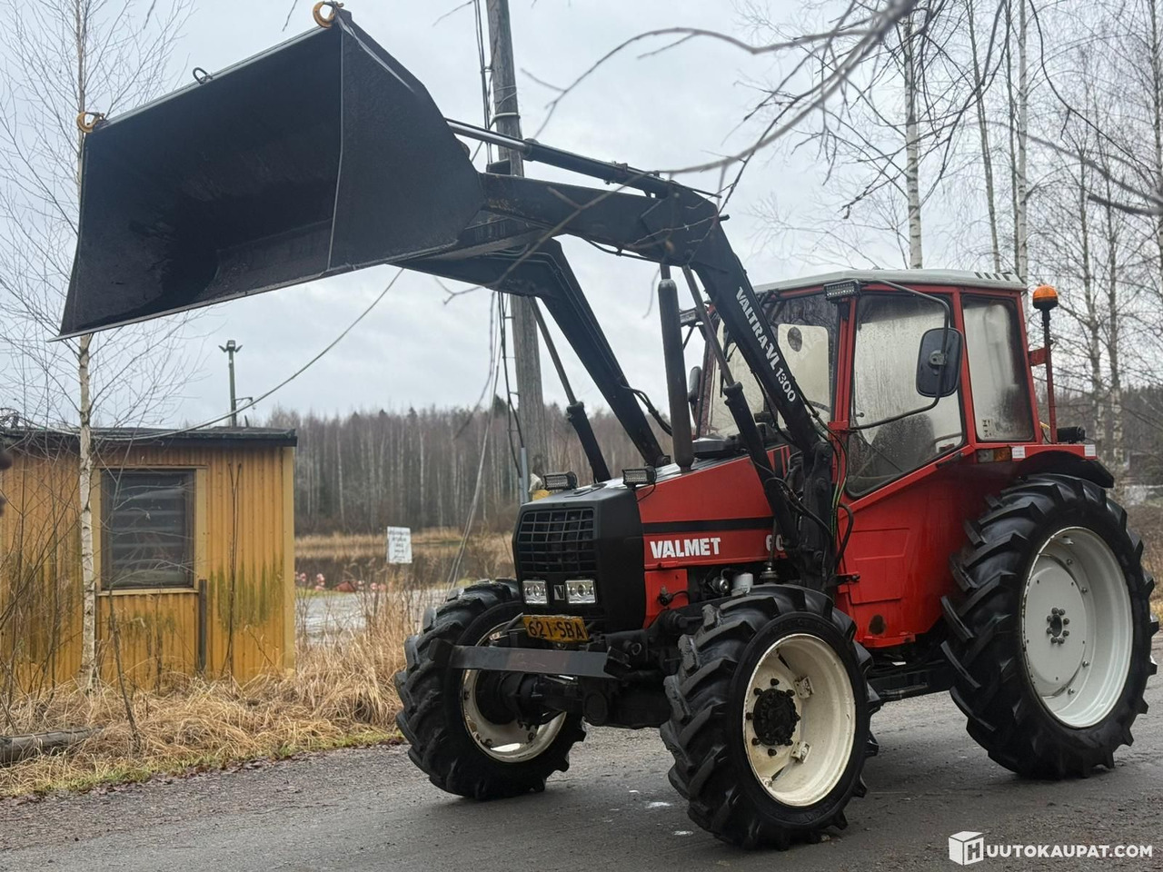 Трактор Valmet 604, 4x4 with front loader, 1985 — Well equipped!!, Jyväskylä: фото 6