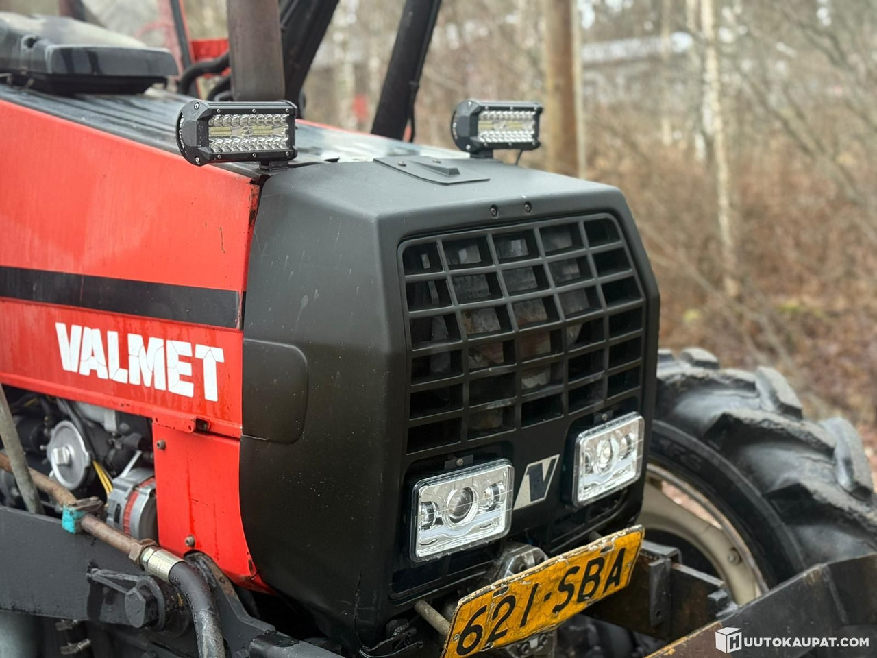 Трактор Valmet 604, 4x4 with front loader, 1985 — Well equipped!!, Jyväskylä: фото 8