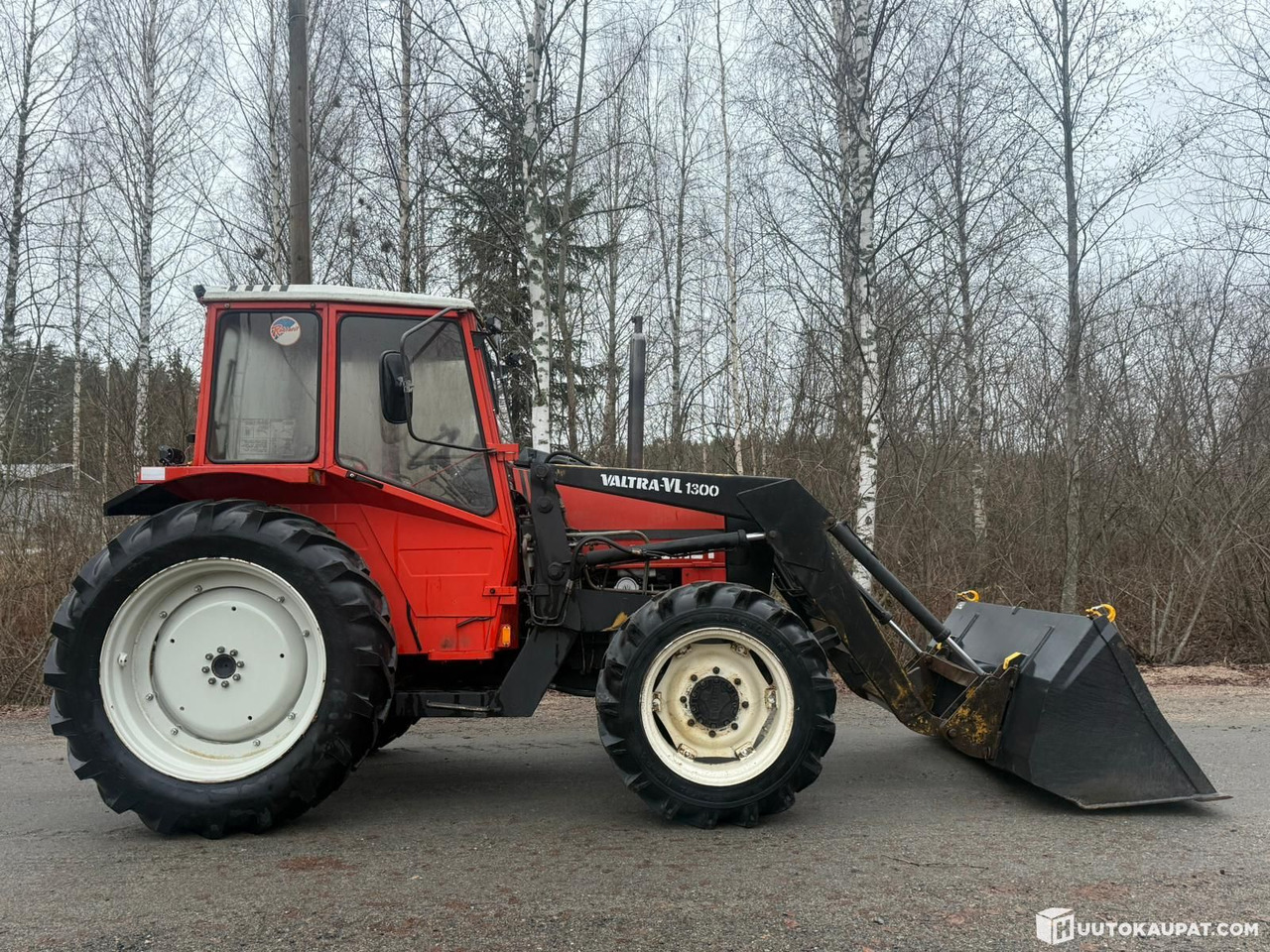 Трактор Valmet 604, 4x4 with front loader, 1985 — Well equipped!!, Jyväskylä: фото 7