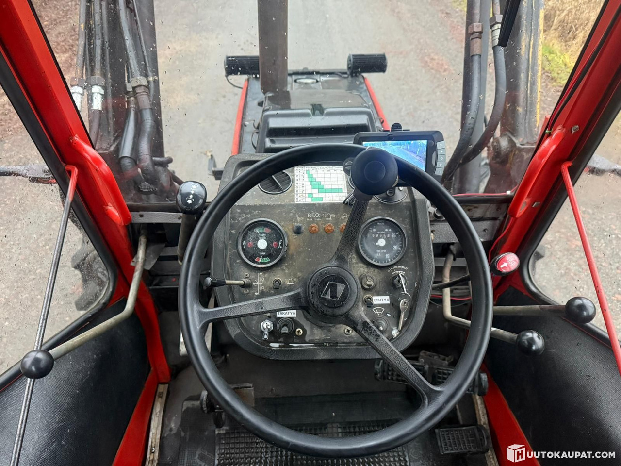 Трактор Valmet 604, 4x4 with front loader, 1985 — Well equipped!!, Jyväskylä: фото 12