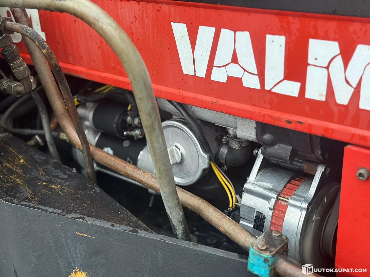 Трактор Valmet 604, 4x4 with front loader, 1985 — Well equipped!!, Jyväskylä: фото 13