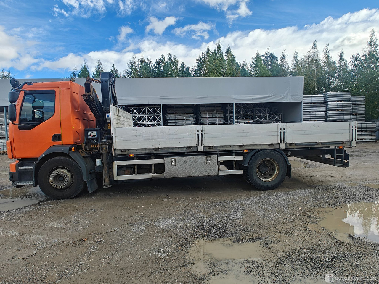Volvo FLH 42 RD, 2011, Tuusula - Грузовик бортовой/ Платформа, Автоманипулятор: фото 1 Volvo FLH 42 RD, 2011, Tuusula - Грузовик бортовой/ Платформа, Автоманипулятор: фото 1