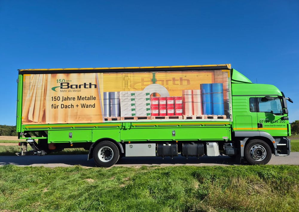 MAN Tgm 18.320 FULL SERWIS UNIKAT TOP ORYGINALNY PRZEBIEG z Niemiec AUTOMAT WINDA ACC Pirelli klima postojowa 18.250 18.290 15.250 15.290 15.320 - Тентованный грузовик: фото 5 MAN Tgm 18.320 FULL SERWIS UNIKAT TOP ORYGINALNY PRZEBIEG z Niemiec AUTOMAT WINDA ACC Pirelli klima postojowa 18.250 18.290 15.250 15.290 15.320 - Тентованный грузовик: фото 5