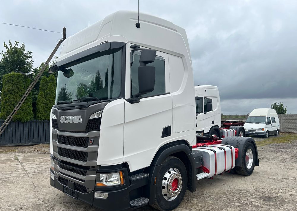 Scania R450 NAUKA JAZDY RETARDER STANDARD 7300kg / DOBRA POD WYWROTKĘ / KLIMA POSTOJOWA z Niemiec HYDRAULIKA - Тягач: фото 1 Scania R450 NAUKA JAZDY RETARDER STANDARD 7300kg / DOBRA POD WYWROTKĘ / KLIMA POSTOJOWA z Niemiec HYDRAULIKA - Тягач: фото 1