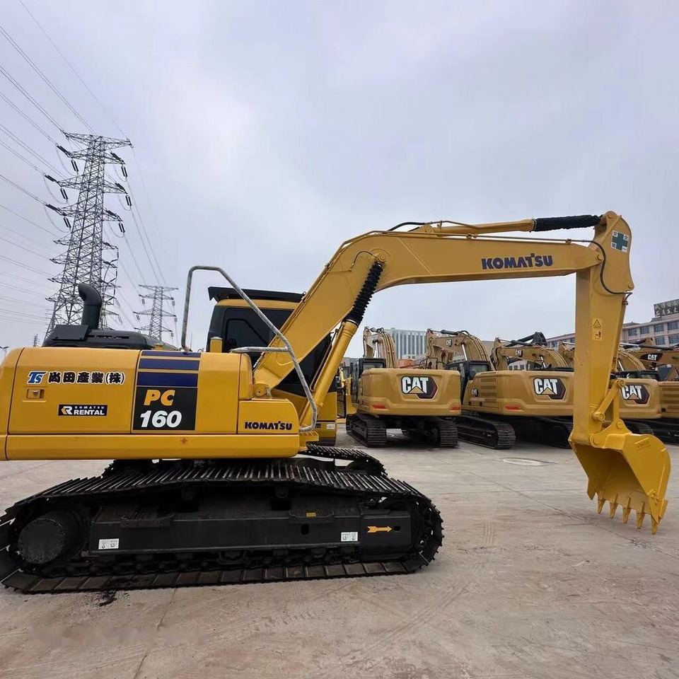 Komatsu PC160 - Гусеничный экскаватор: фото 2 Komatsu PC160 - Гусеничный экскаватор: фото 2