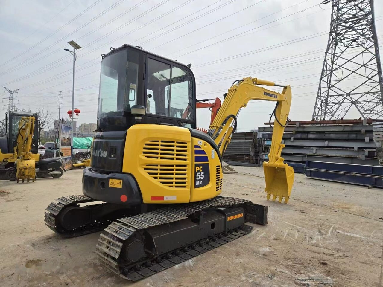 Мини-экскаватор Komatsu PC55: фото 7