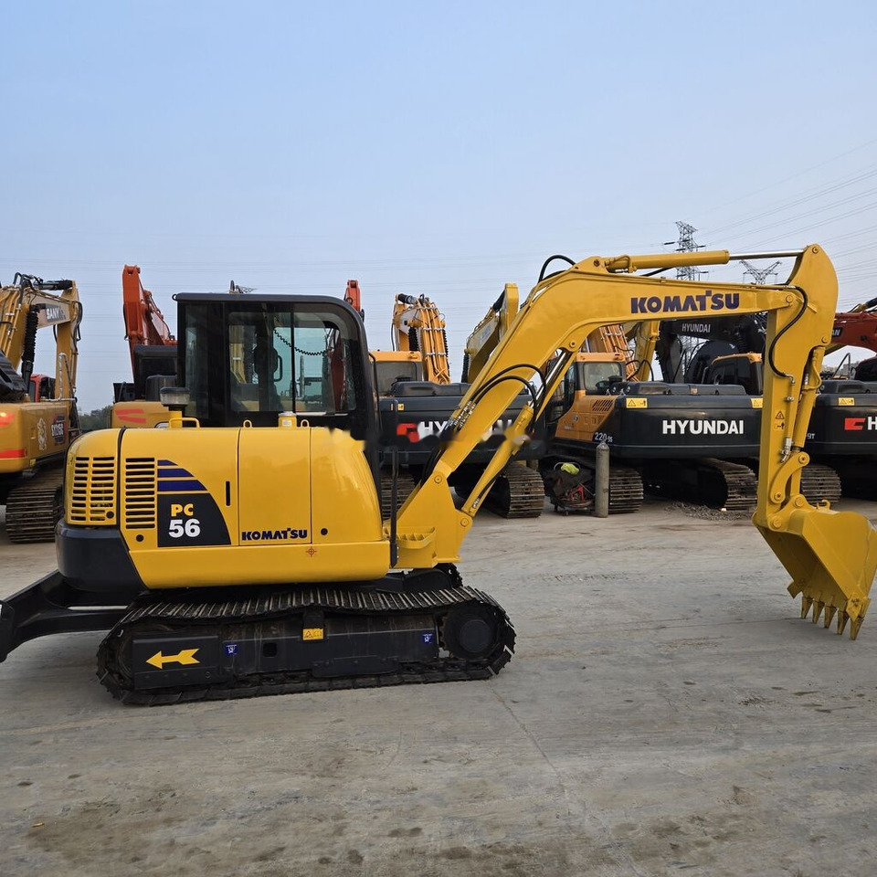 Мини-экскаватор Komatsu PC56: фото 7