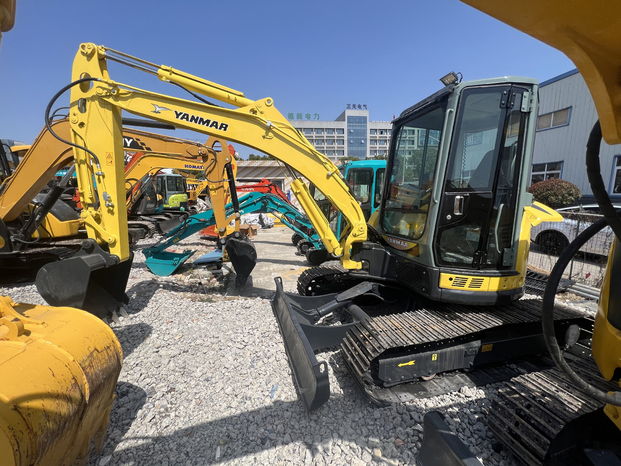 Yanmar Vio55 - Мини-экскаватор: фото 4 Yanmar Vio55 - Мини-экскаватор: фото 4