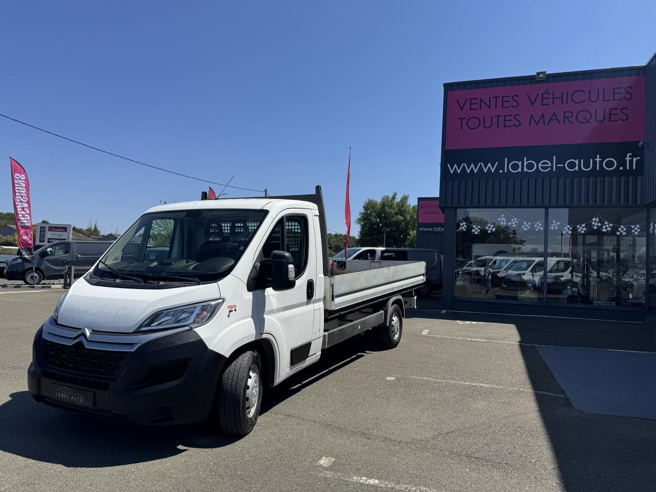Малотоннажный бортовой грузовик CITROEN CITROËN JUMPER 3T5 PLATEAU 4M20 2.2 HDI 140 CH: фото 7