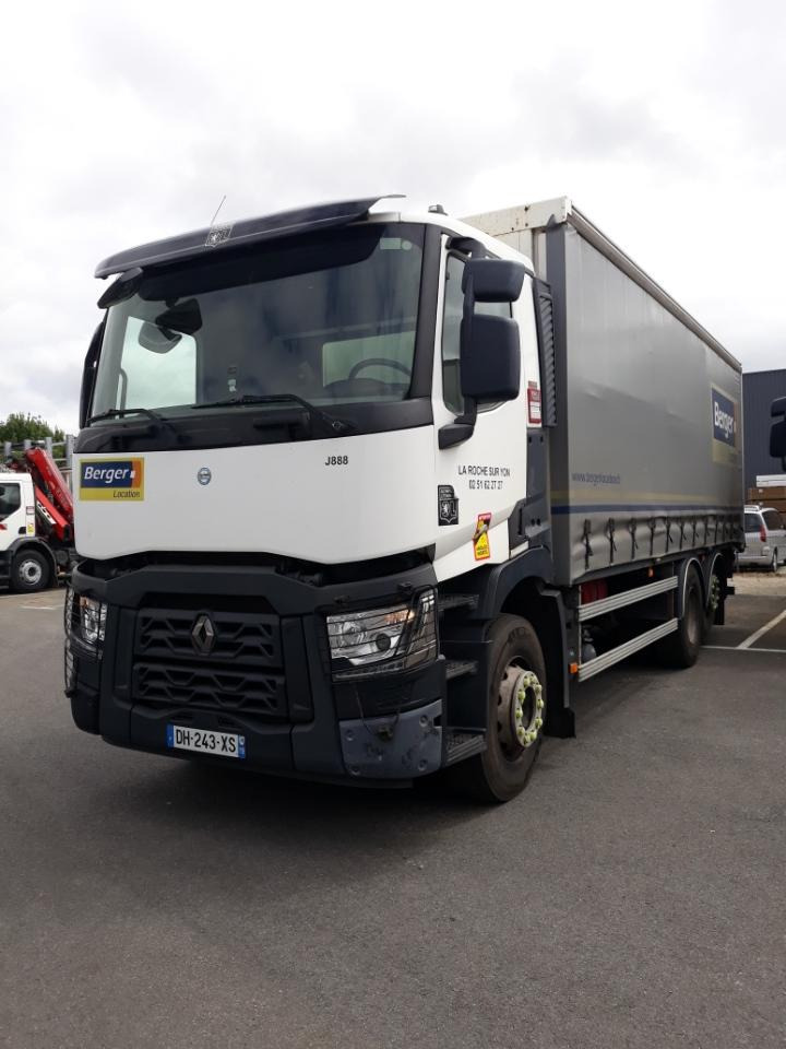 RENAULT C 42M3 380 CV RIDEAUX 6x2 - Тентованный грузовик: фото 1 RENAULT C 42M3 380 CV RIDEAUX 6x2 - Тентованный грузовик: фото 1