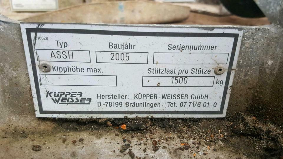 Abstellstützen Stützen Küpper Weisser Salzstreuer Schmidt Unimog - Рама/ Шасси для Коммунальной и специальной техники: фото 4 Abstellstützen Stützen Küpper Weisser Salzstreuer Schmidt Unimog - Рама/ Шасси для Коммунальной и специальной техники: фото 4