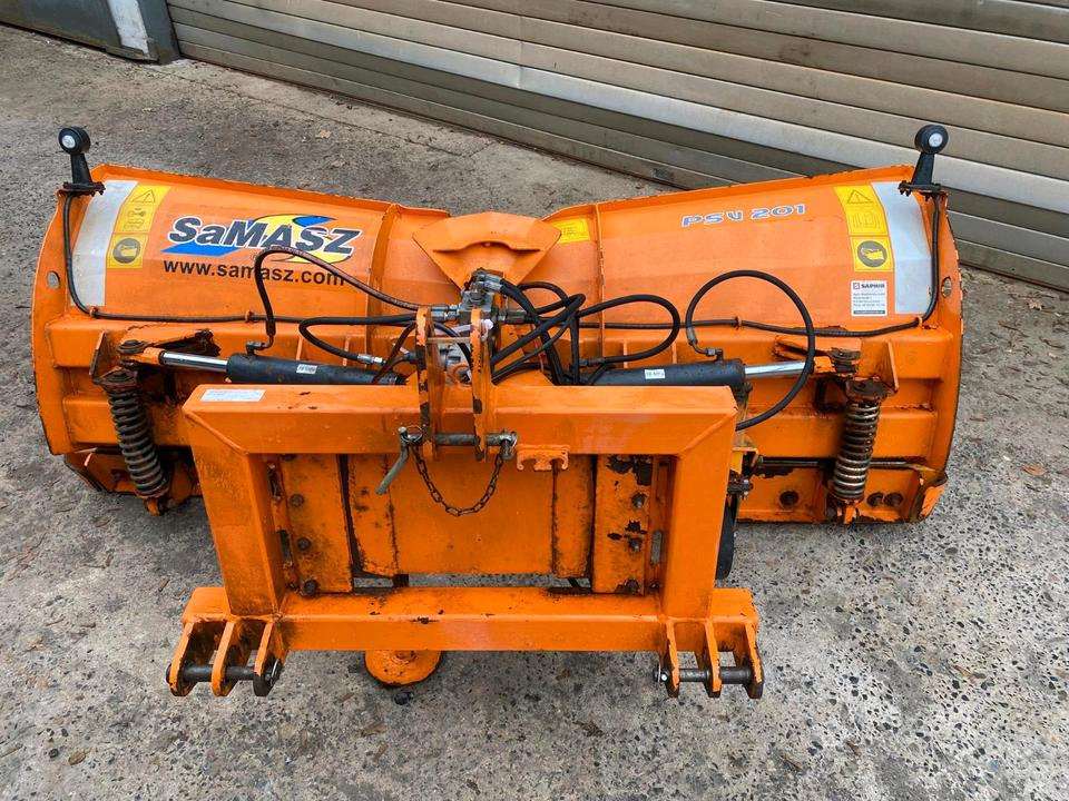 Отвал для снега SaMASZ PSV 201 G V-Pflug Keilpflug Variopflug Schneeschieber Schneeschild Winterdienst Räumschild Schneepflug passend für Traktor Fronthydraulik: фото 6 Отвал для снега SaMASZ PSV 201 G V-Pflug Keilpflug Variopflug Schneeschieber Schneeschild Winterdienst Räumschild Schneepflug passend für Traktor Fronthydraulik: фото 6