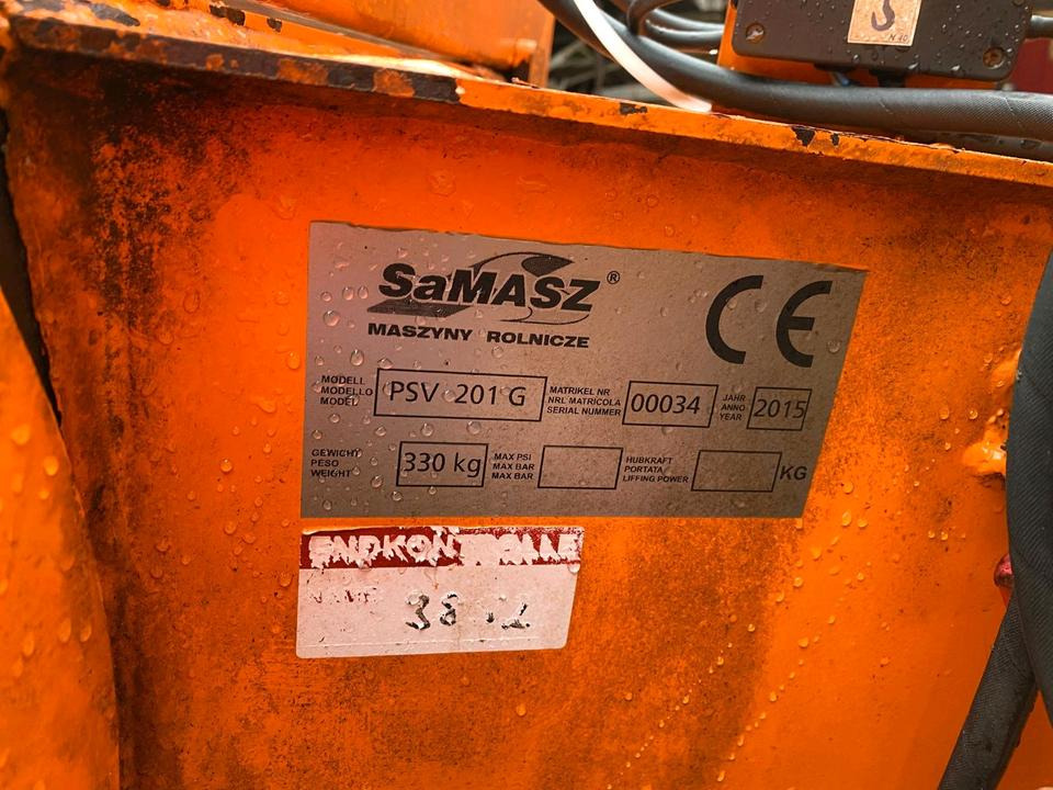 Отвал для снега SaMASZ PSV 201 G V-Pflug Keilpflug Variopflug Schneeschieber Schneeschild Winterdienst Räumschild Schneepflug passend für Traktor Fronthydraulik: фото 8 Отвал для снега SaMASZ PSV 201 G V-Pflug Keilpflug Variopflug Schneeschieber Schneeschild Winterdienst Räumschild Schneepflug passend für Traktor Fronthydraulik: фото 8