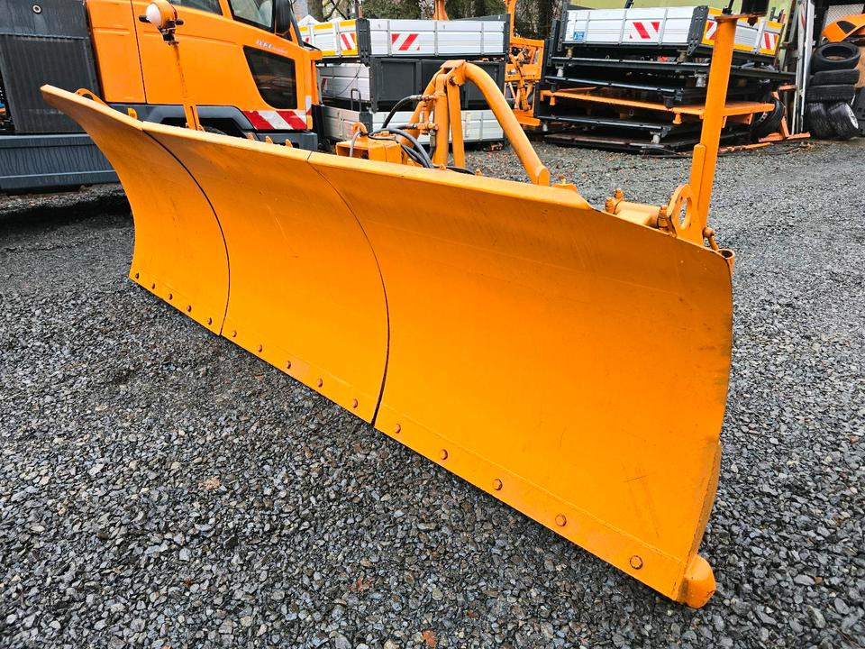 Schmidt MF 2.4 3m. Schneeschieber Schneeschild Winterdienst Räumschild Schneepflug passend für Traktor Unimog 405 UGE UGN Fronthydraulik - Отвал для снега: фото 5 Schmidt MF 2.4 3m. Schneeschieber Schneeschild Winterdienst Räumschild Schneepflug passend für Traktor Unimog 405 UGE UGN Fronthydraulik - Отвал для снега: фото 5