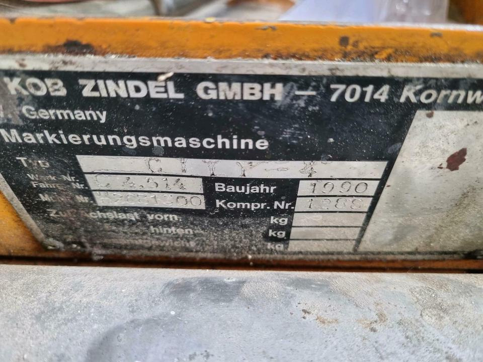 Zindel City Markierungsmaschine Strassenmarkierumg - Асфальтоукладочная техника: фото 5 Zindel City Markierungsmaschine Strassenmarkierumg - Асфальтоукладочная техника: фото 5