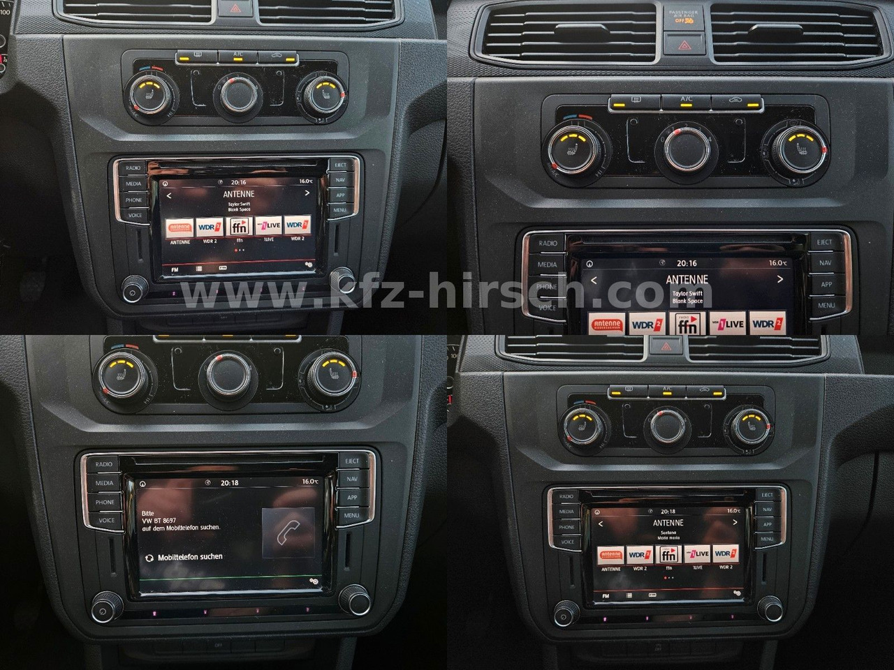Легковой фургон Volkswagen Caddy Temp*Sitzhzg*Navi*Blueth*2xSchiebetüre*1Hd: фото 14
