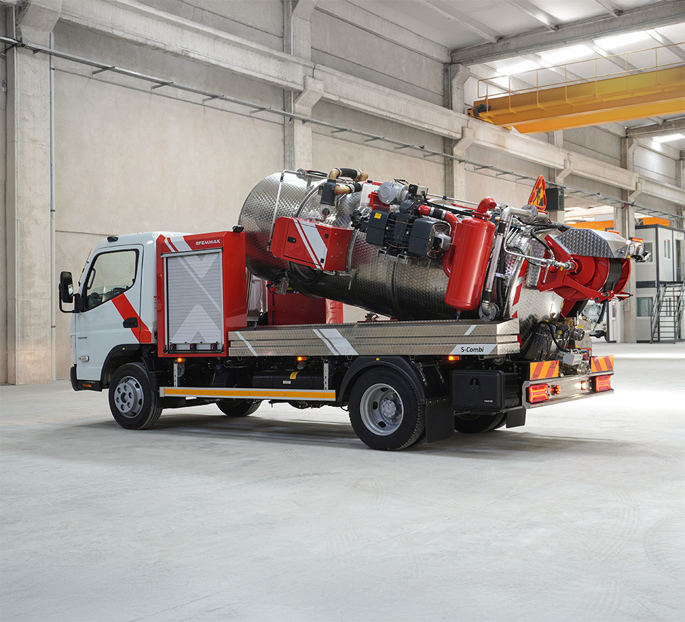 EFEMMAK S-Combi Combined Sewer Jetting And Vacuum Vehicle - Ассенизатор: фото 5 EFEMMAK S-Combi Combined Sewer Jetting And Vacuum Vehicle - Ассенизатор: фото 5