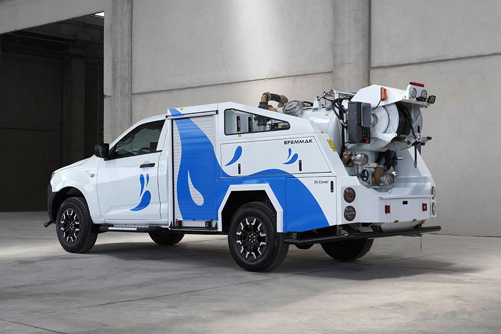 EFEMMAK Xs-Combi Combined Sewer Jetting And Vacuum Vehicle - Ассенизатор: фото 2 EFEMMAK Xs-Combi Combined Sewer Jetting And Vacuum Vehicle - Ассенизатор: фото 2